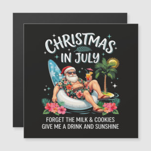 Bebida de Férias de Natal em Julho do Papai Noel