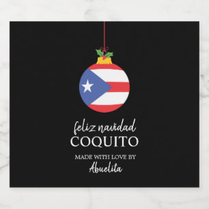 Bebida De Natal De Coquito Tropical Bo