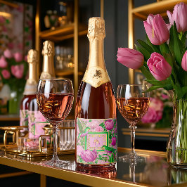 Bebida de Soirée Botânica Rosa Verde Opulenta