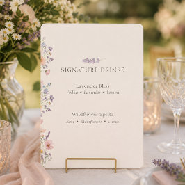 Bebidas Especiais Casamento Flores Silvestres Boêm