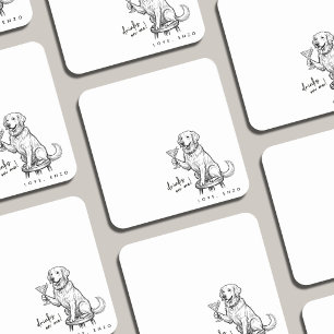 Bebidas Por Minha Conta Cute Dog Porta-Copos