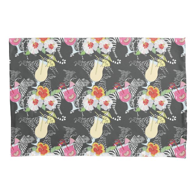 Bebidas tropicais com animais (Frente-Esquerda)