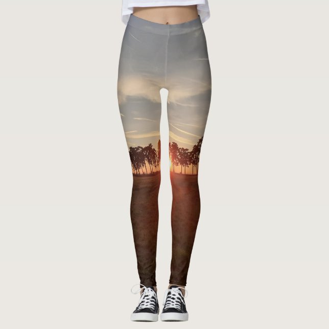 Beco de pinheiros - Leggings para mulheres (Frente)
