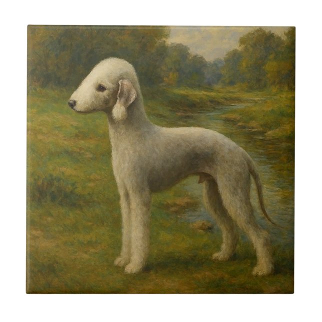 Bedlington Terrier (Frente)