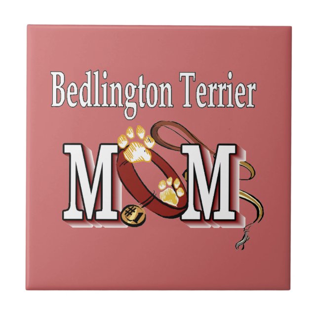 Bedlington Terrier Dog MOM (Frente)