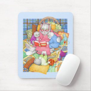 BEDTIME STORY Mousepad - Azul