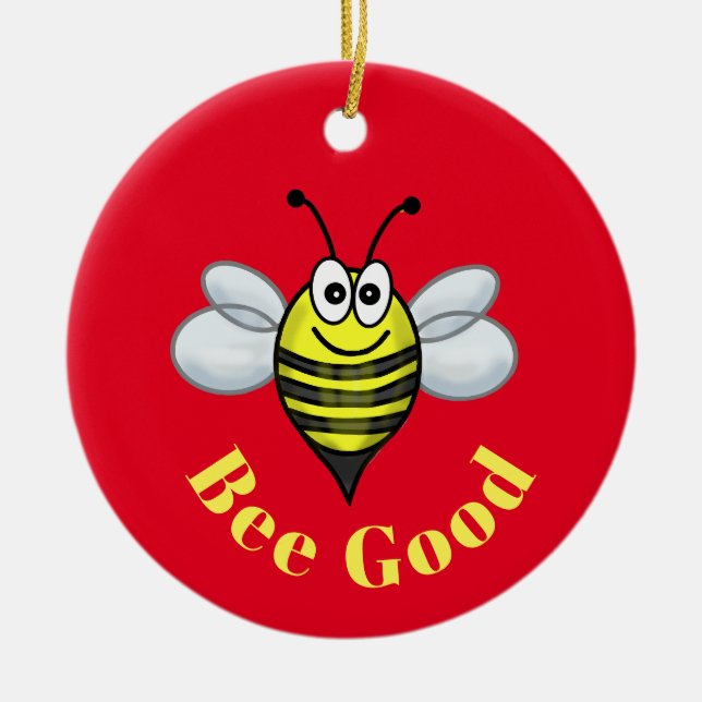 Bee Good Enfeites de natal (Frente)