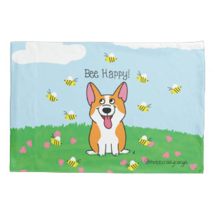 Bee Happy Pillowcase