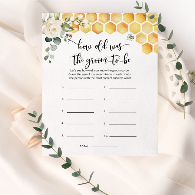 Bee Quantos anos tinha o noivo para ser um jogo de (Criador carregado)