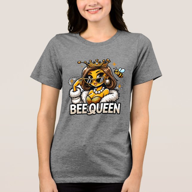 Bee Queen | Arte Real das Abelhas Glamorosas (Frente)
