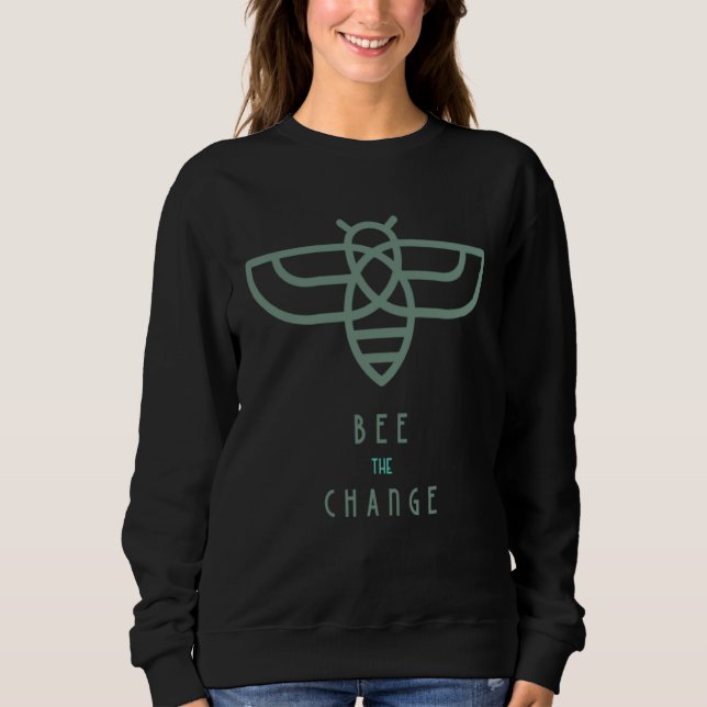 Bee the change  Bee graphic tops casual (Frente)