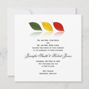 Beech Forest Green, Dourado, Convite para Casament