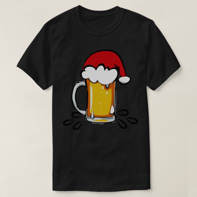 Beer Amava a Camisa de Natal (Frente do Design)