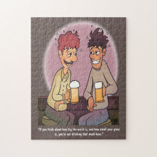 Beer Buddies 252 PC Jigsee Quebra-cabeça