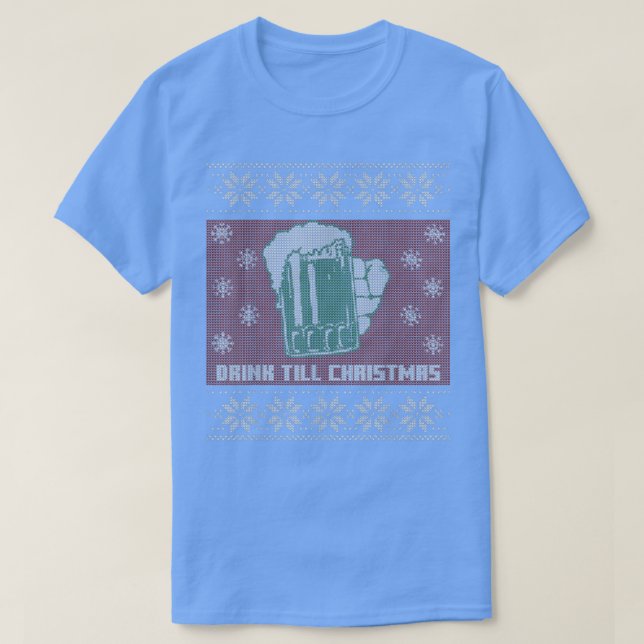 Beer Furioso Suéteres de Natal Feios (Frente do Design)