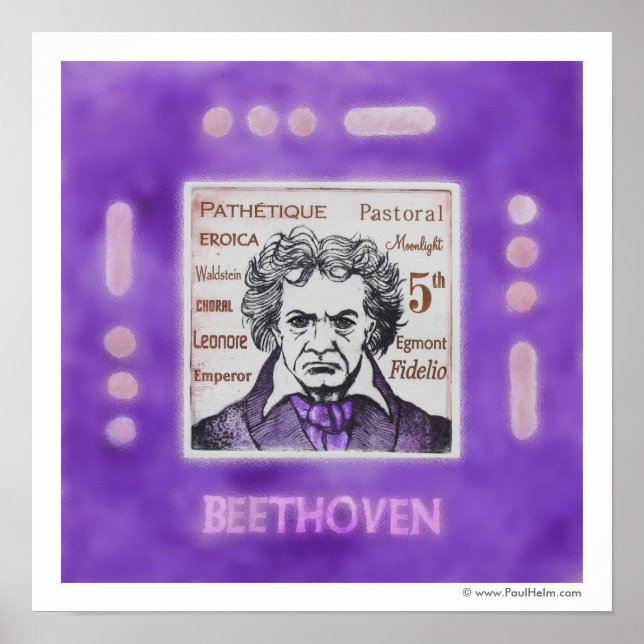 BEETHOVEN poster (Frente)