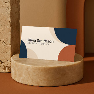 bege geométrico Abstrato moderno, Marinho, Design 