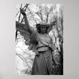 "Behold" o poster estatuário da arte do Victorian