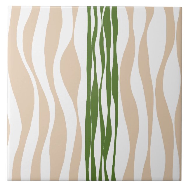 Bei e Fluxo - Branco, Areia e Verde Palm (Frente)