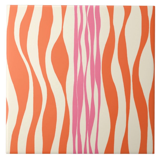 Bei e Fluxo - Rosa, Laranja e Creme (Frente)