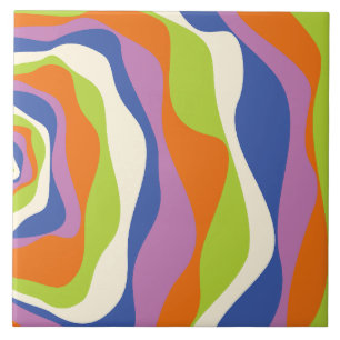 Bei & Fluxo 4 Azul, Laranja, Roxo, Verde e Creme