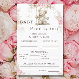 Beige Aquarela Encantada Urso Rosa Rosa Rosa