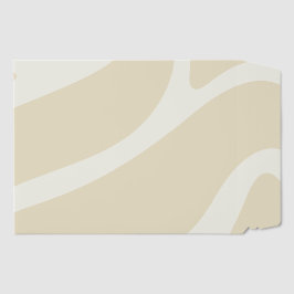 Beige Cream Organic Pattern