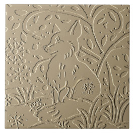 Beige Tan Fox Emboscada Foliage Winter