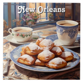 Beignets New Orleans Baked Sweet Treat Kitchen