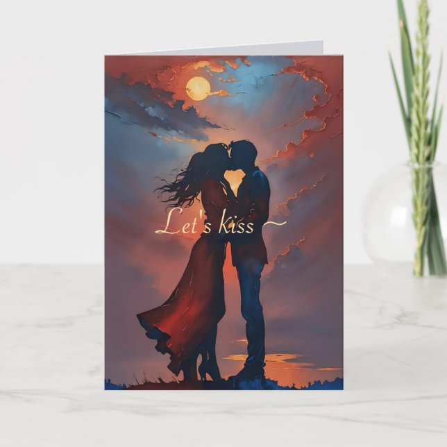 BEIJA E FAÇA CARTÃO DE DESCULPAS (Frente)