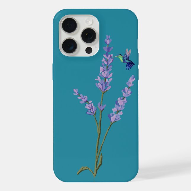 Beija-flor e Lavanda (Verso)