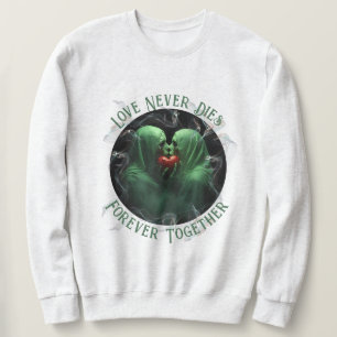 Beijar a Camisa do Dia das Bruxas dos Fantasmas