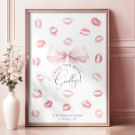 Beije a Poster da Miss Goodbye Keepsaame<br><div class="desc">O Poster do Beijo à Senhorita Tchau Keepsasasaké uma lembrança maravilhosamente trabalhada que engloba perfeitamente o entusiasmo e a alegria de um chá de panela. Este poster combina a sofisticação moderna com o romance eterno, oferecendo uma forma única e sincera de os hóspedes deixarem sua marca na ocasião especial. No...</div>