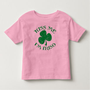 Beije-me camisa do irlandês Im