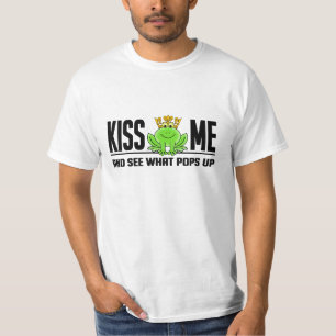 BEIJE-ME camisa do sapo - escolha o estilo & a cor