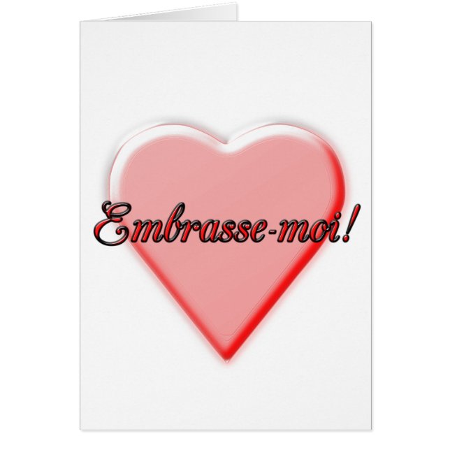 Beije-me cartão (Frente)