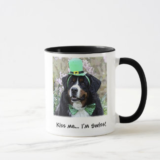 Beije-me… Eu sou caneca de Berner do suíço
