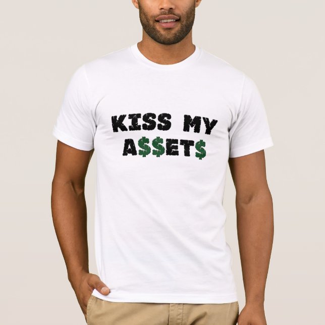 Beije minha camisa do accionista T dos recursos (Frente)