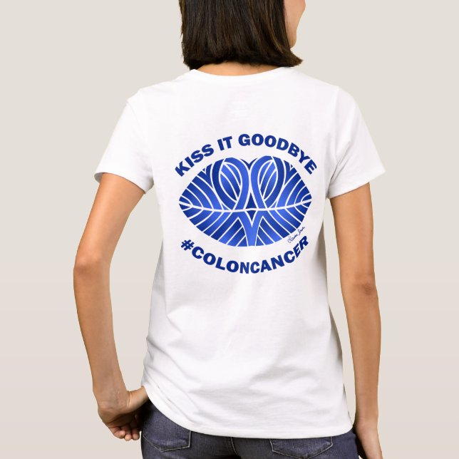 Beije-o Adeus! Camiseta (Verso)