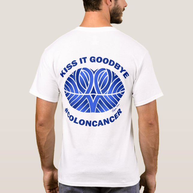 Beije-o Adeus! Camiseta (Verso)