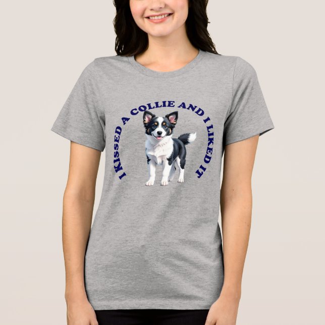Beijei um cachorrinho Border Collie (Frente)