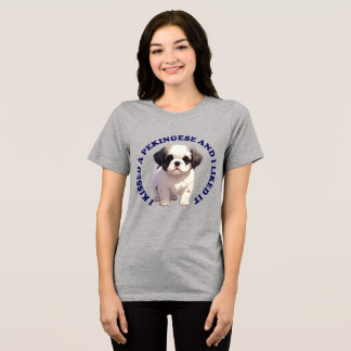 Beijei um cachorrinho pequinês