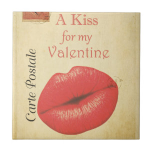 Beijo dos namorados de Postale do carte