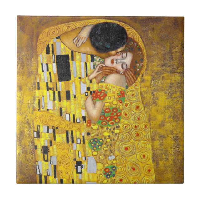  Beijo - Gustav Klimt   (Frente)