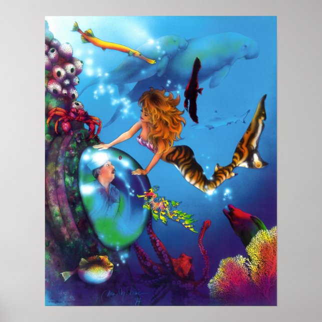 Beijo para um Poster de marinheiro (Frente)