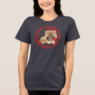 Beijos babados, chow chow,