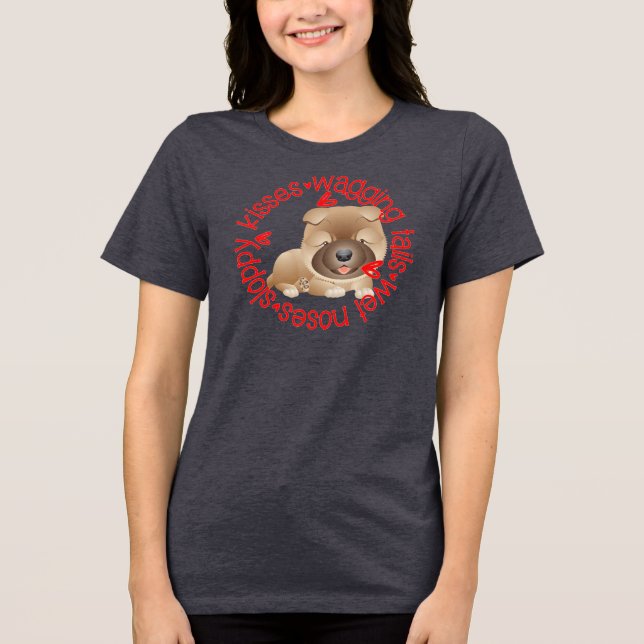 Beijos babados, chow chow,  (Frente)