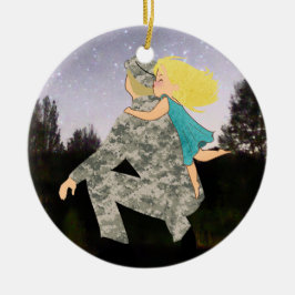 Beijos para enfeites de natal do pai