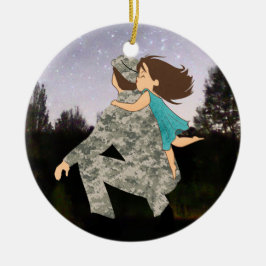 Beijos para enfeites de natal do pai