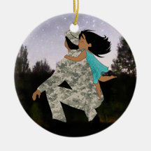 Beijos para enfeites de natal do pai